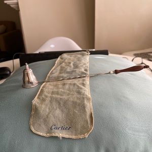 Cartier Sterling Silver Candle Snuffer